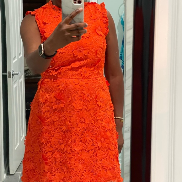 Bright Orange Dress - Picture 2 of 2